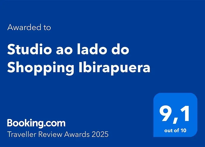 Studio Ao Lado Do Shopping Ibirapuera